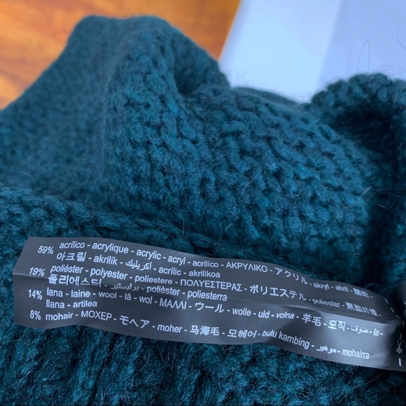 New Zara Oversized Hooded Sweater (Sz: M) - Picture 5 of 7